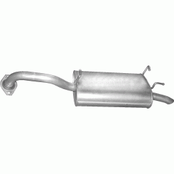 Глушитель Ниссан Примера (Nissan Primera) 2.0 02-07 (15.40) Polmostrow алюминизированный