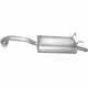 Глушитель Ниссан Примера (Nissan Primera) 2.0 02-07 (15.40) Polmostrow алюминизированный