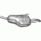 Глушитель Опель Астра (Opel Astra H)/Форд Фокус (Ford Focus) 1.6i/1.4i 98-00 (17.251) Polmostrow алюминизированный