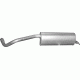 Глушитель Шкода Фабия (Skoda Fabia) / Сеат Ибица (Seat Ibiza) 1.4 / 1.6 16V, 10 - 14 (24.75) Polmostrow алюминизированный