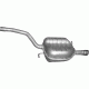 Глушитель Фольксваген Пассат (Volkswagen Passat) 1.6 05-08 (30.59) Polmostrow алюминизированный