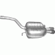 Глушитель Фольксваген Пассат (Volkswagen Passat) 2.0D 05-10 (30.53) Polmostrow алюминизированный
