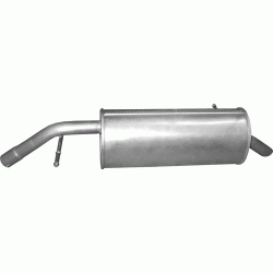 Глушитель Пежо 207 (Peugeot 207) 1.4 06-08 (19.186) Polmostrow алюминизированный