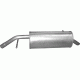 Глушитель Пежо 207 (Peugeot 207) 1.4 06-08 (19.186) Polmostrow алюминизированный