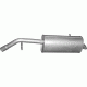Глушитель Пежо 207 (Peugeot 207) 1.4D Hatchback 06-08 (19.183) Polmostrow алюминизированный
