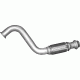 Глушитель Ситроен Ксара (Citroen Xsara) 1.4i; 1.6i -16V 09/00 - hatchback (04.285) Polmostrow алюминизированный