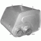 Глушитель MAN F2000 95-01 din 49377 (68.27) Polmostrow алюминизированный