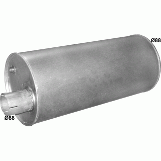 Глушник IVECO EUROCARGO TECTOR din 28426 (Розміри: 281mm ;L=650mm), код 64.27