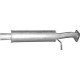 Резонатор Хюндай Санта Фе (Hyundai Santa Fe) 00-06 2.0D (10.11) Polmostrow алюминизированный