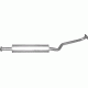 Резонатор Ниссан Примера (Nissan Primera) 02-07 1.8i 16V kat (15.38) Polmostrow алюминизированный