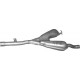 Резонатор BMW 5 Е39 520i/523i/528i 98-00 (03.38) Polmostrow алюминизированный