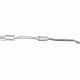 Резонатор (подвійний) Rover 75 2.0i V6/2.5i V6