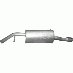 Глушитель Пежо 207 (Peugeot 207) 1.6 HDi 08-11 (19.185)