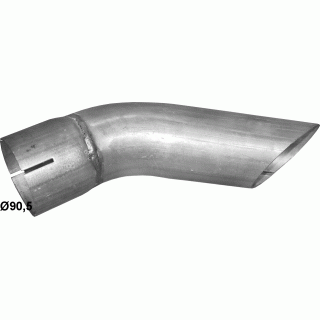 Труба выхлопная Мерседес O 304-O 404, E330H (Mercedes O 304-O 404, E330H) din 52761 (69.112), код 69.112